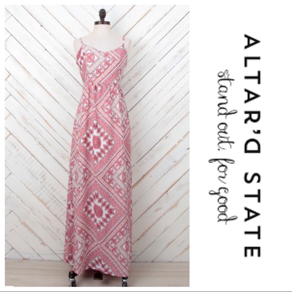 Altar'd State Dresses & Skirts - Altar’d State Diamond Dress